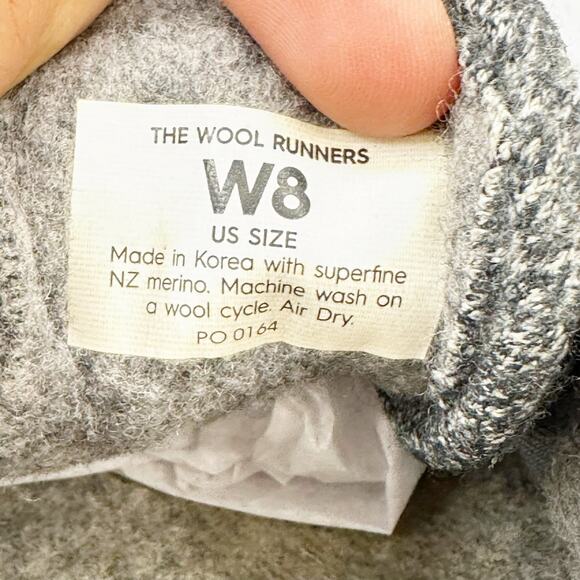Allbirds Gray Wool Runners Womens Size 8‎ - Picture 6 of 7